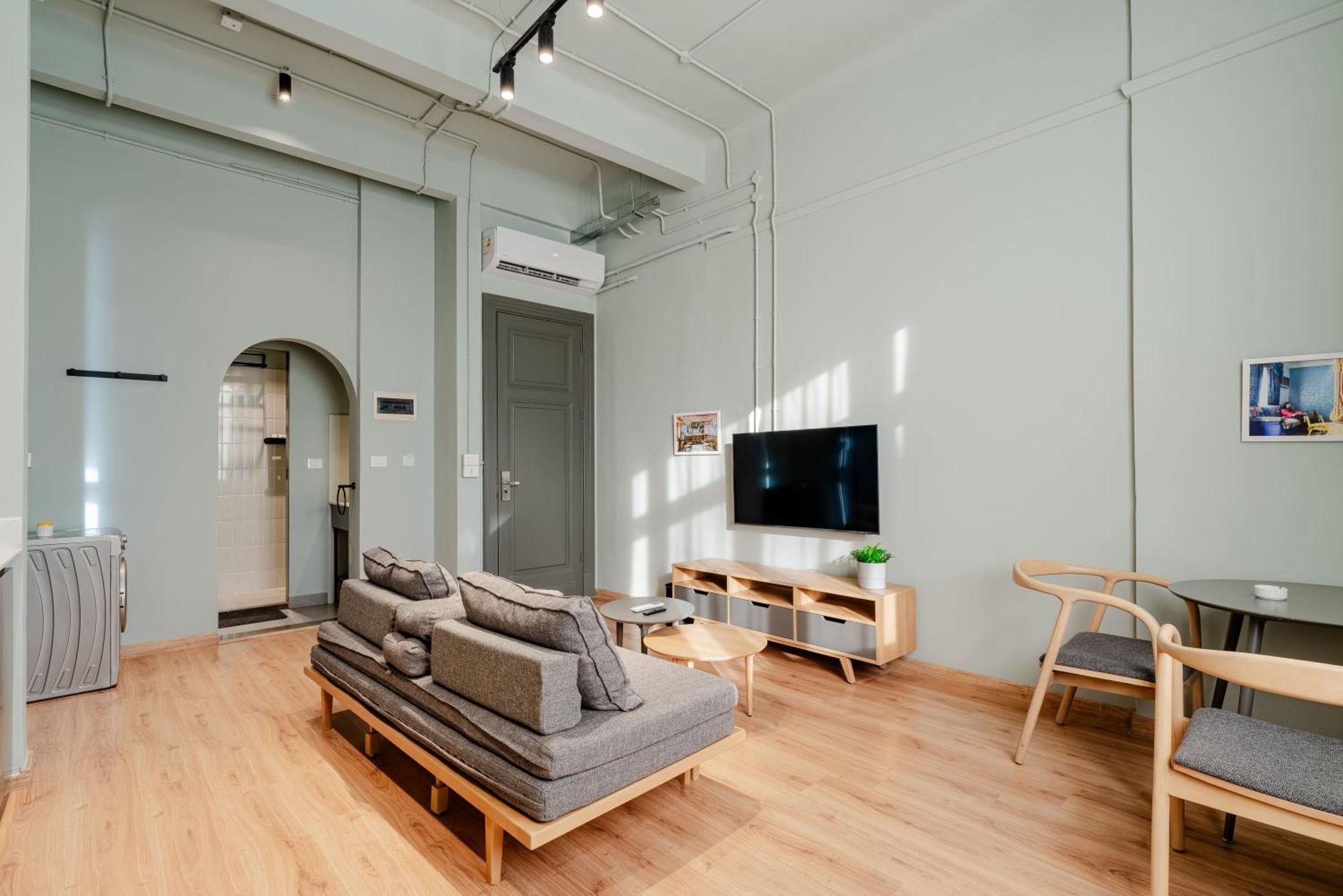 Grey L Studio Apartments Downtown Alexandria Menasce House Dış mekan fotoğraf